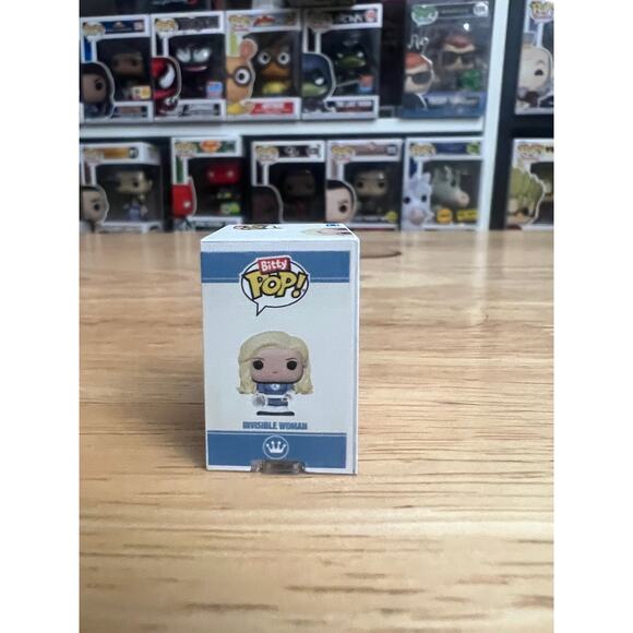 LE BITTY Invisible Woman Fantastic Four Funko Pop Marvel MCU F4 SDCC 4 Sue Storm - Picture 2 of 6